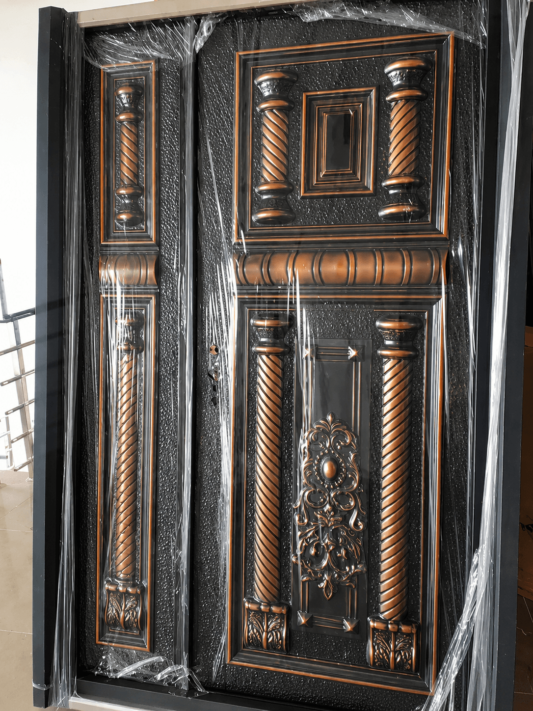 Royal corinthian security door